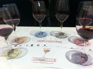 Tasting Lacrima di Morro d'Alba in Florence
